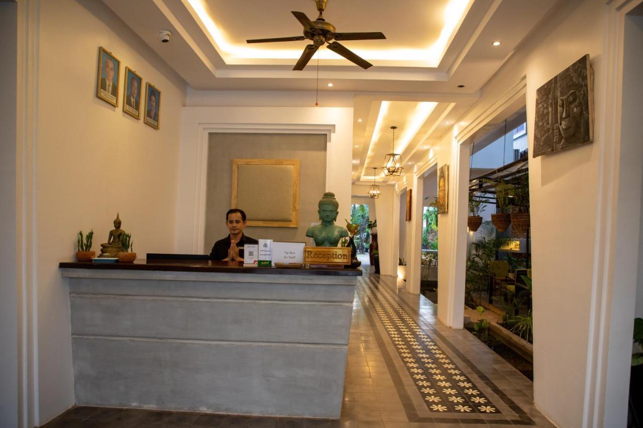 Hotel Boutique Indochine D'Angkor Siem Reap Exterior foto